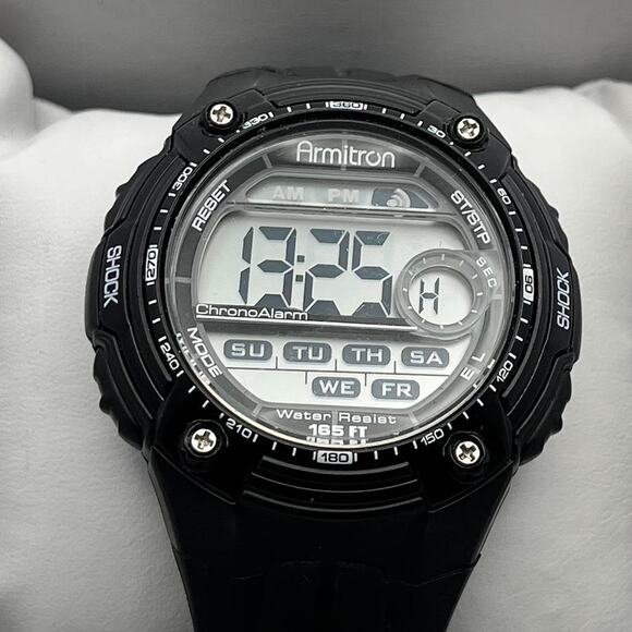 Black armitron watch - Picture 1 of 3